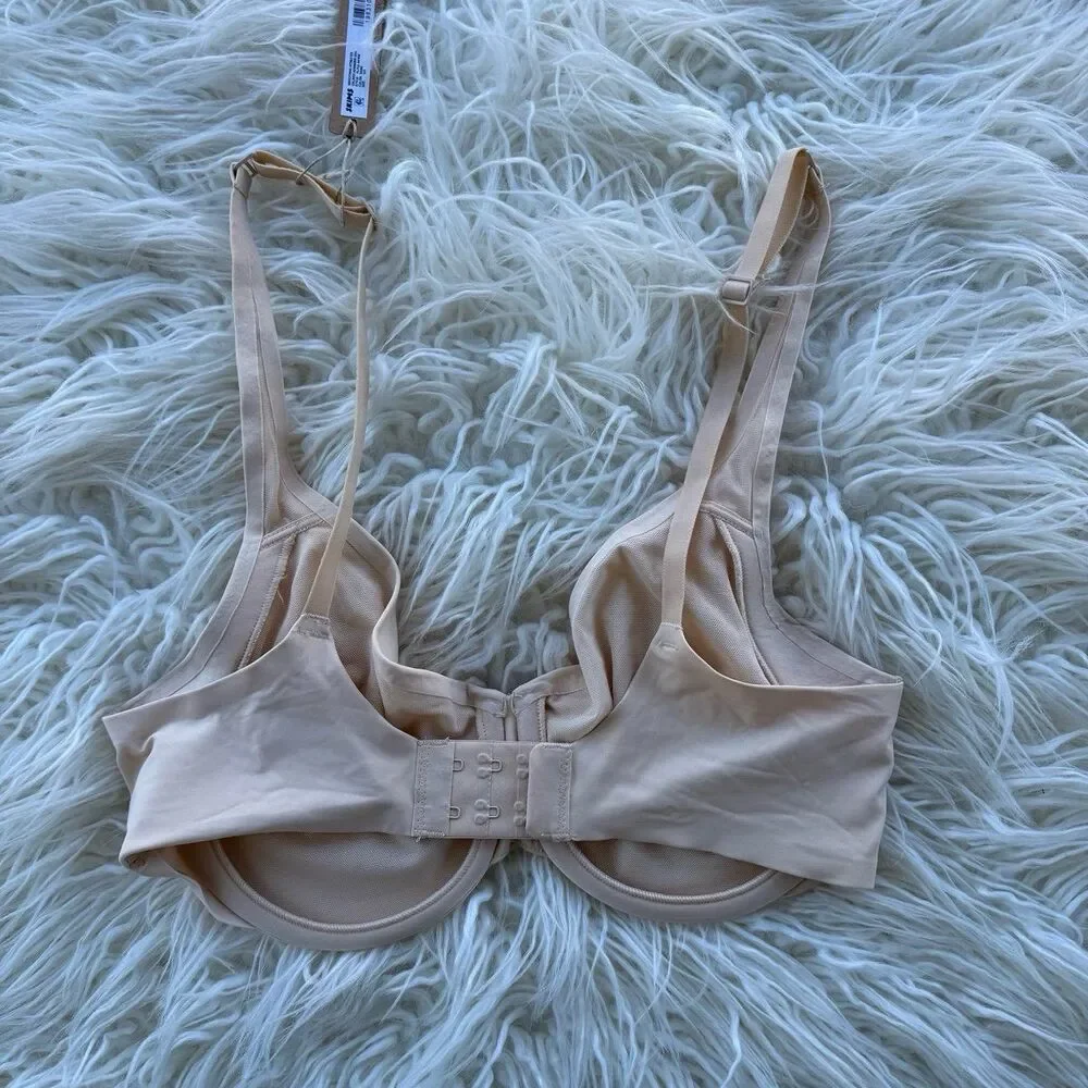 Skims Smoothing Intimates Unlined Minimizer Bra Sand Size 36C - Picture 5 of 8
